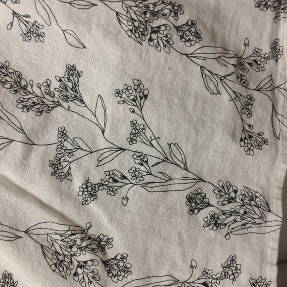 Floral Cotton Short Skirt - Picture 2 of 2